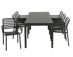 Havemøbelland Nardi Rio Doga Havemøbelsæt 140-210cm - Antracit