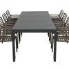 Havemøbelland Nardi Rio Doga Havemøbelsæt 210-280cm - Antracit/Tabacco