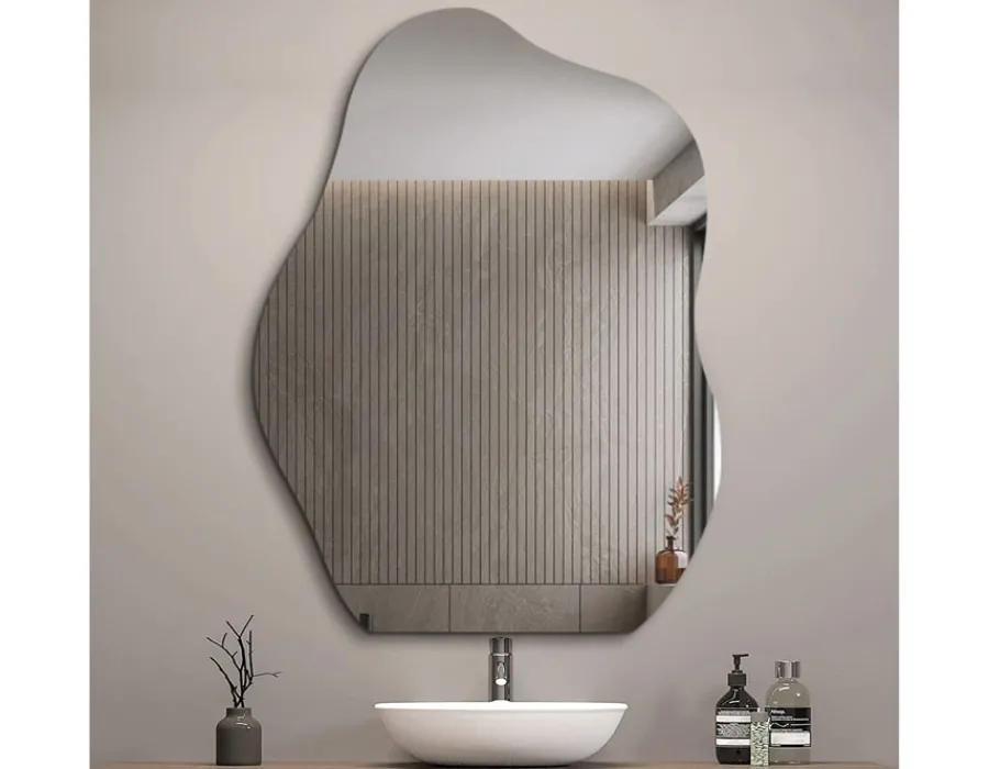 Havemøbelland Neptun Organisk Spejl - 75x100 cm