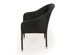 Havemøbelland Nydala Andrea Havemøbelsæt m/6 stole - 90x200/280 - Grå/Sort