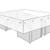 Havemøbelland Overtræk (220x195) til Sofasæt