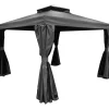 Havemøbelland Pedro Pavillon 3x3 meter - Grå