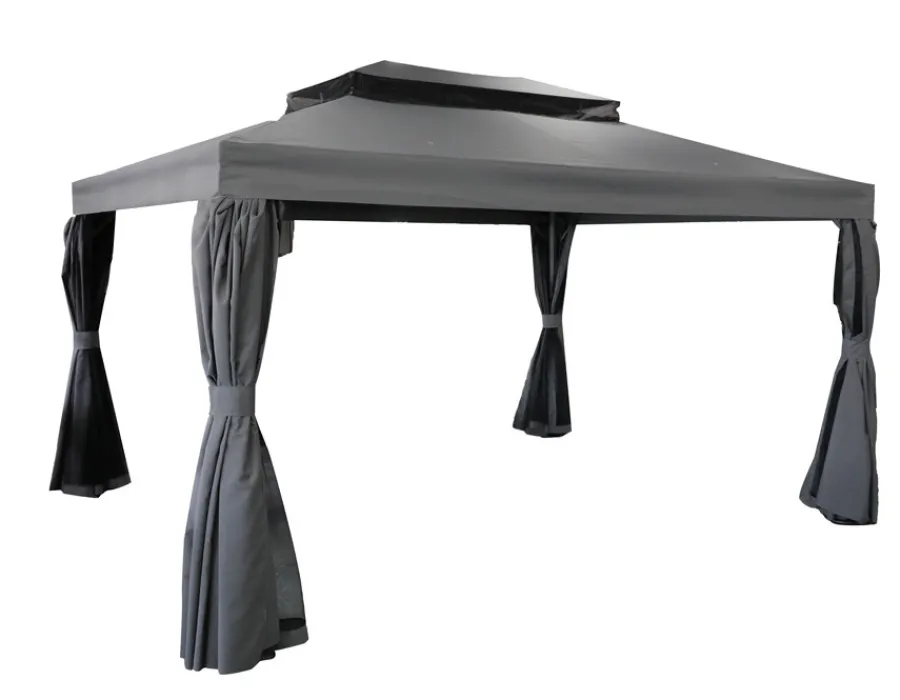 Havemøbelland Pedro Pavillon 3x4 meter - Grå