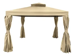 Havemøbelland Pedro Pavillon 3x3 meter - Natur