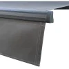 Havemøbelland Pil Markise - Semikassette m/Motor - 3,5 x 3 m - Grå/Grå