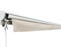 Havemøbelland Pil Markise - Semikassette m/Motor - 3,5 x 3 m - Hvid/Beige