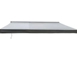Havemøbelland Pil Markise - Semikassette m/Motor - 4,8 x 3 m - Grå/Grå