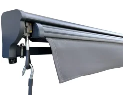 Havemøbelland Pil Markise - Semikassette m/Motor - 4,8 x 3 m - Grå/Grå