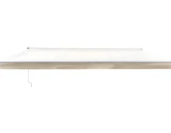 Havemøbelland Pil Markise - Semikassette m/Motor - 4,8 x 3 m - Hvid/Beige
