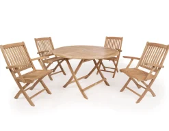 Havemøbelland Prag 120 Mia Cafésæt - m/armlæn