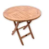 Havemøbelland Prag Teak Havebord Ø 80 cm