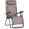 Havemøbelland Relax stol - Sort/Taupe