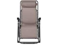 Havemøbelland Relax stol - Sort/Taupe