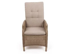 Havemøbelland Rio Dusty Havemøbelsæt m/6 pos stole - 94x210 cm - m/vandafv. hynder