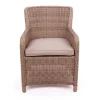 Havemøbelland Rio Dusty Havemøbelsæt m/6 spisestole - 94x210 cm - m/vandafv. hynder