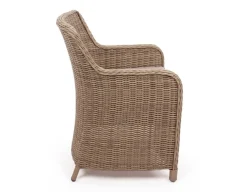 Havemøbelland Rio Dusty Havemøbelsæt m/6 spisestole - 94x210 cm - m/vandafv. hynder