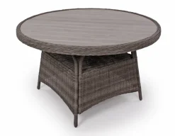Havemøbelland Rio Grå Bord - Ø 130 cm