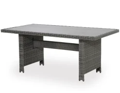 Havemøbelland Rio Grå Diningbord - 86x160 cm