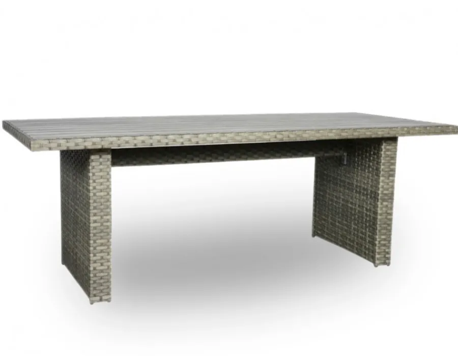 Havemøbelland Rio Grå Havemøbelsæt m/6 loungestole - 94x210 cm - m/vandafv. hynder