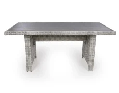 Havemøbelland Rio Lys Grå Diningbord - 86x160 cm