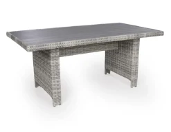 Havemøbelland Rio Lys Grå Diningbord - 86x160 cm