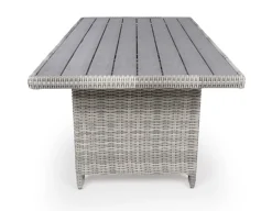 Havemøbelland Rio Lys Grå Diningbord - 86x160 cm