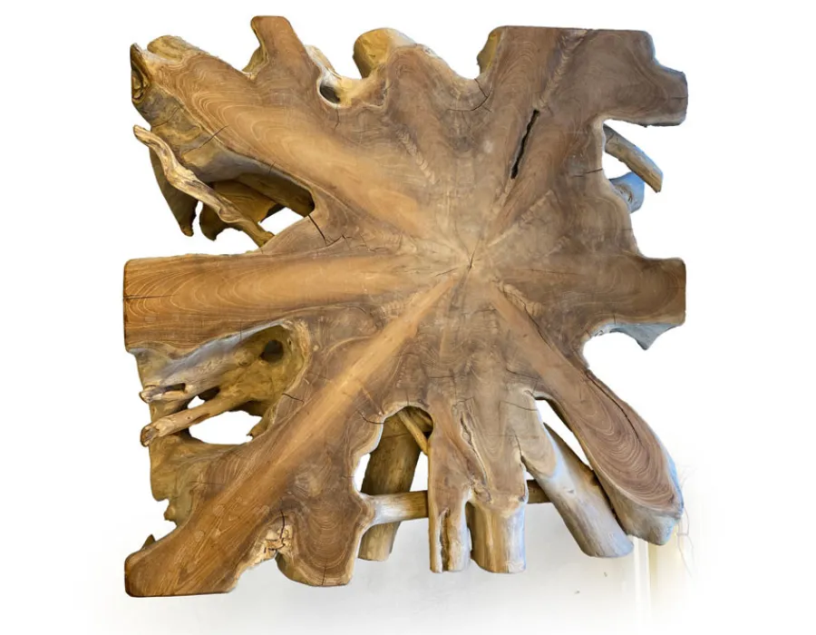 Havemøbelland Rodbord - 80x80 cm - Teak