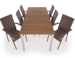 Havemøbelland Ronja Geneve Dusty 2-line Havemøbelsæt - 90x200 cm