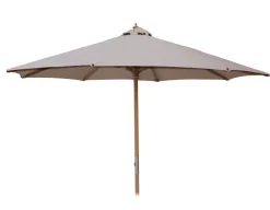 Havemøbelland Saga Parasol Ø 3 meter - 2-delt - Beige
