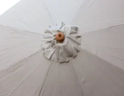 Havemøbelland Saga Parasol Ø 2 meter m/tilt - Beige