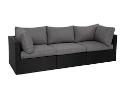Havemøbelland Sala 3-personers modulsofa m/vandafv. hynder