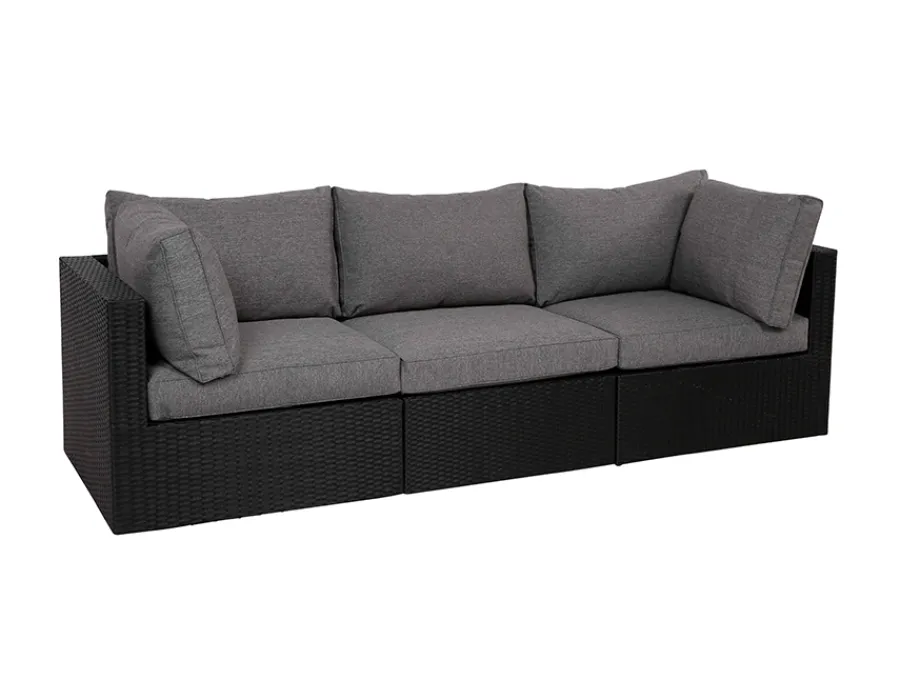 Havemøbelland Sala 3-personers modulsofa m/vandafv. hynder