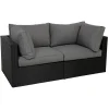 Havemøbelland Sala 2 Personers Modul sofa m/vandafv. hynder