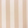 Havemøbelland Signe Markedsparasol 3x3 Meter - Hvid/Beige Stribet