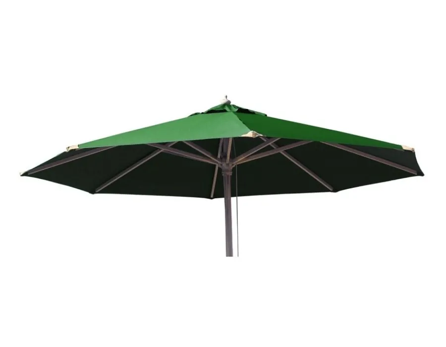 Havemøbelland Signe Parasol Ø 3 meter - 2-delt - Grøn