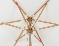 Havemøbelland Signe Parasol Ø 2,5 meter m/tilt - Natur