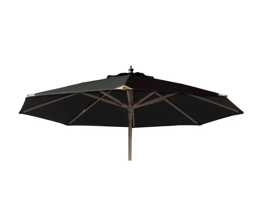 Havemøbelland Signe Parasol Ø 2,5 meter m/tilt - Sort