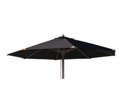 Havemøbelland Signe Parasol Ø 3 meter m/tilt - Sort