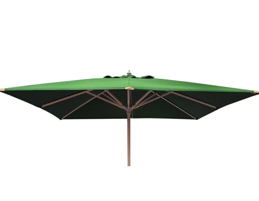 Havemøbelland Signe Parasol 2,5 x 2,5 meter M/tilt Grøn