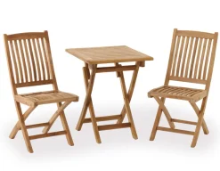 Havemøbelland Sofia 60 Mia Teak Cafésæt