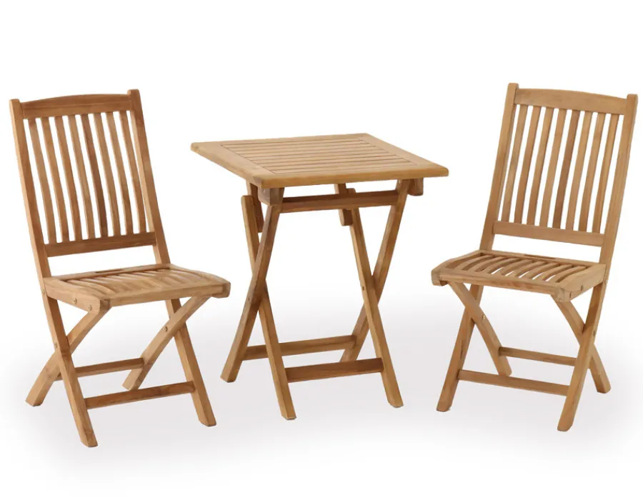 Havemøbelland Sofia 60 Mia Teak Cafésæt