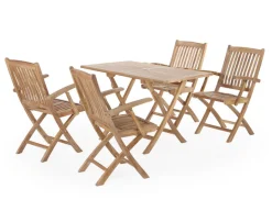Havemøbelland Sofia 120 Mia teak Havemøbelsæt