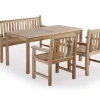 Havemøbelland Solo teak havemøbelsæt
