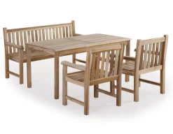 Havemøbelland Solo teak havemøbelsæt