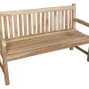 Havemøbelland Solo Teak 3-pers. bænk