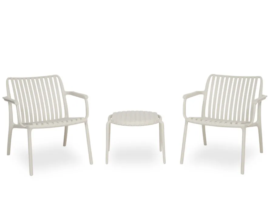 Havemøbelland Sonja Loungesæt - Beige