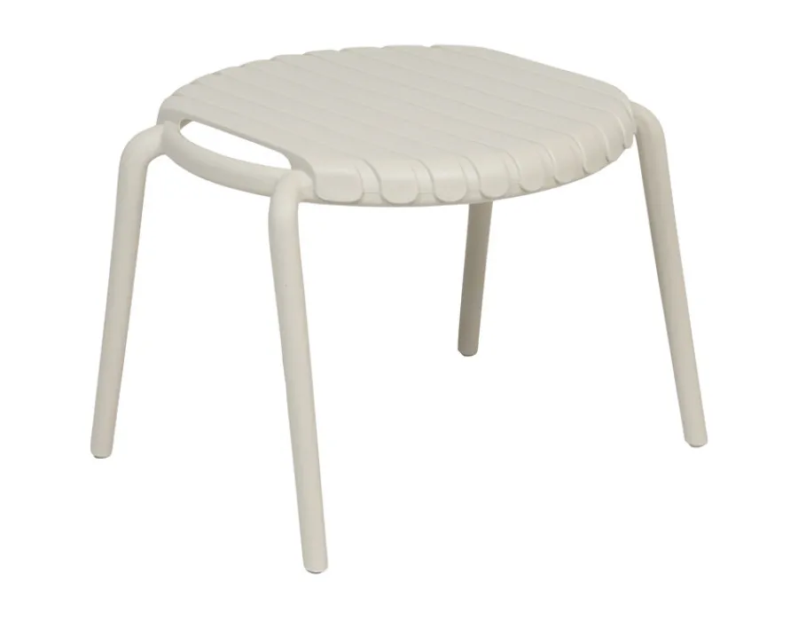Havemøbelland Sonja Sidebord - Ø50 cm - Beige