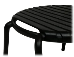 Havemøbelland Sonja Sidebord - Ø50 cm - Sort