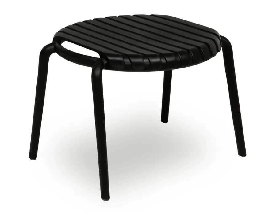 Havemøbelland Sonja Sidebord - Ø50 cm - Sort