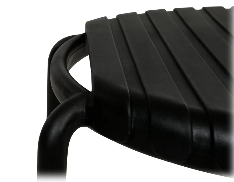 Havemøbelland Sonja Sidebord - Ø50 cm - Sort